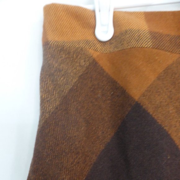 YIGU, lined argyle skirt, zip side, size 165/68A, NWOT - Picture 2 of 16